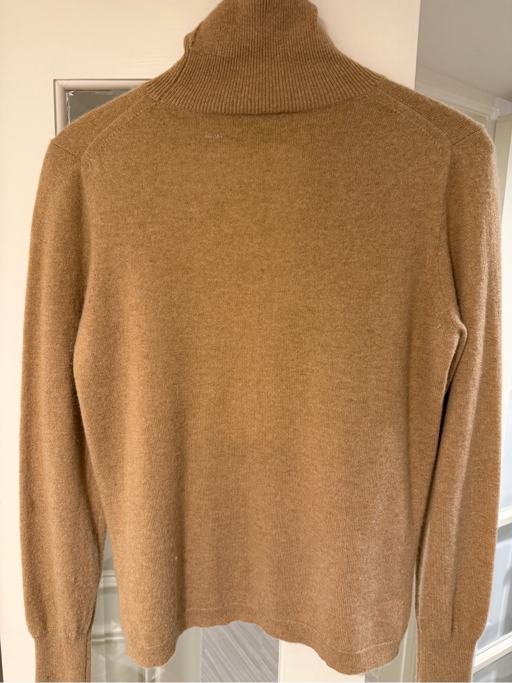 J. Crew Camel Turtleneck Sweater